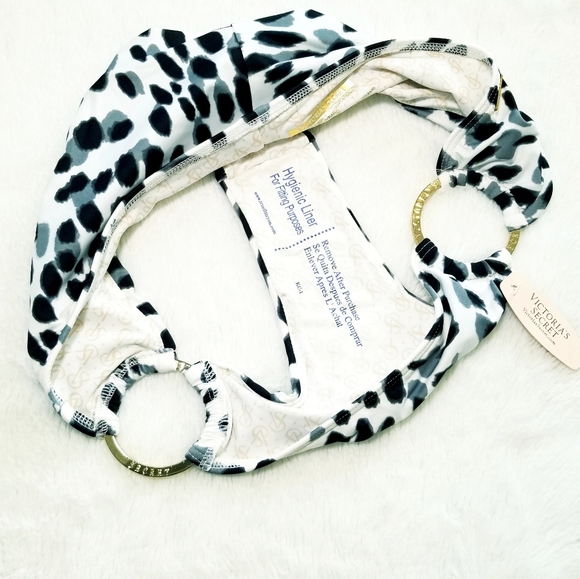 Victoria's Secret Vintage Low Rise Hipster Bandeau Top Two Piece Bikini Set NWT - Picture 6 of 16